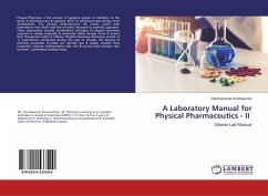 A Laboratory Manual for Physical Pharmaceutics - II