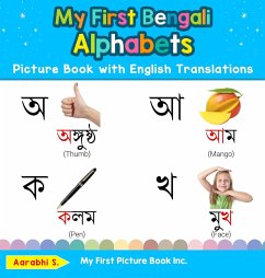 My First Bengali Alphabets Picture Book with English Translations - S., Aarabhi