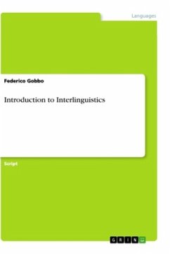 Introduction to Interlinguistics - Gobbo, Federico