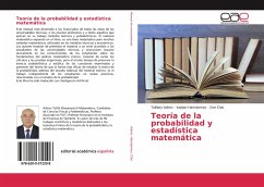 Teoría de la probabilidad y estadística matemática - Adirov, Tolliboy;Hamdamov, Isakjan;Chai, Zoe