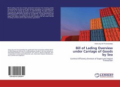 Bill of Lading Overview under Carriage of Goods by Sea