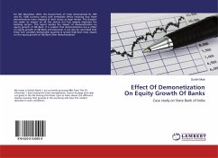 Effect Of Demonetization On Equity Growth Of Banks