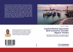 Capital Market Operation ¿nd Economic Growth: Nigeria Verdict