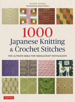 1000 Japanese Knitting & Crochet Stitches (eBook, ePUB) - Nihon Vogue