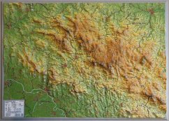Bayerischer Wald Reliefkarte klein 1:275.000 - Markgraf, André;Engelhardt, Mario
