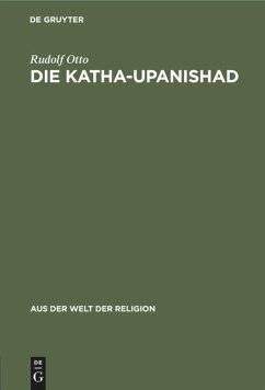 Die Katha-Upanishad - Otto, Rudolf