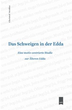 Das Schweigen in der Edda - Seidler, Christof