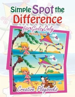 Simple Spot the Difference for Girls Only Activity Book - Creative