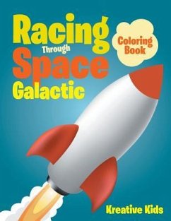 Racing Through Space Galactic Coloring Book - Kreative Kids