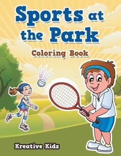 Sports at the Park Coloring Book - Kreative Kids