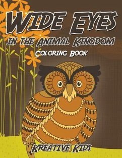 Wide Eyes in the Animal Kingdom Coloring Book - Kreative Kids
