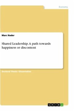 Shared Leadership. A path towards happiness or discontent - Nader, Marc