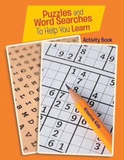 Puzzles and Word Searches To Help You Learn Activity Book - Kreative Kids