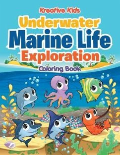 Underwater Marine Life Exploration Coloring Book - Kreative Kids