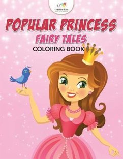 Popular Princess Fairy Tales Coloring Book - Kreative Kids