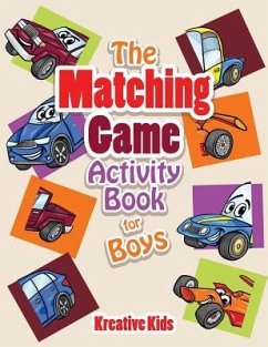 The Matching Game Activity Book for Boys Activity Book - Kreative Kids