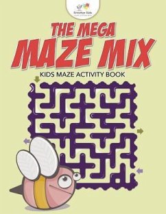 The Mega Maze Mix - Kids Maze Activity Book - Kreative Kids