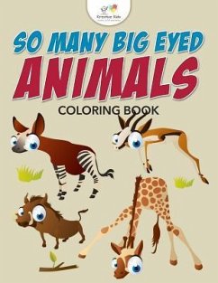So Many Big Eyed Animals Coloring Book - Kreative Kids