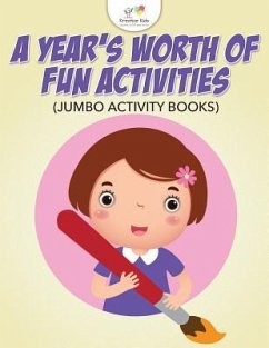 A Year's Worth of Fun Activities (Jumbo Activity Books) - Kreative Kids