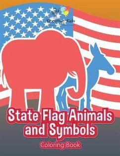 State Flag Animals and Symbols Coloring Book - Kreative Kids