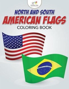 North and South American Flags Coloring Book - Kreative Kids