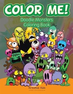 Color Me! Doodle Monsters Coloring Book - Kreative Kids