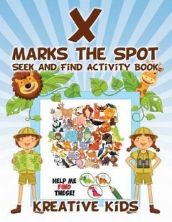 X Marks the Spot: Seek and Find Activity Book - Kreative Kids