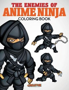The Enemies of Anime Ninja Coloring Book - Creative Playbooks