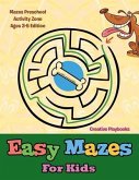 Easy Mazes For Kids - Mazes Preschool Activity Zone Ages 3-5 Edition