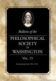 Bulletin of the Philosophical Society of Washington: Volume 15: Papers from 1906-1910