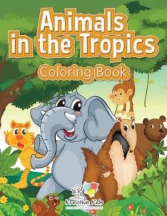 Animals in the Tropics Coloring Book - Kreative Kids