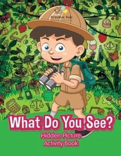 What Do You See? Hidden Picture Activity Book - Kreative Kids