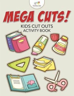 Mega Cuts! Kids Cut Outs Activity Book - Kreative Kids