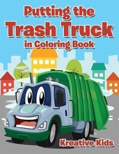 Putting the Trash Truck in Coloring Book - Kreative Kids