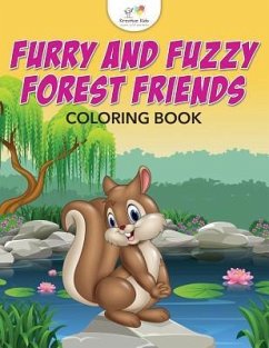Furry and Fuzzy Forest Friends Coloring Book - Kreative Kids