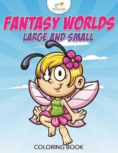 Fantasy Worlds Large and Small Coloring Book - Kreative Kids