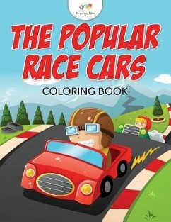 The Popular Race Cars Coloring Book - Kreative Kids
