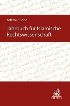 Jahrbuch für islamische Rechtswissenschaft - Jahrbuch für islamische Rechtswissenschaft 2021