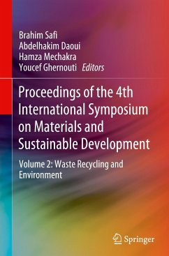 Proceedings of the 4th International Symposium on Materials and Sustainable Development