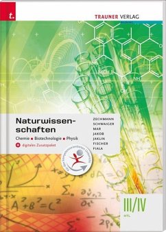 Cover Naturwissenschaften III/IV HTL Chemie, Biotechnologie, Physik, inkl. digitalem Zusatzpaket