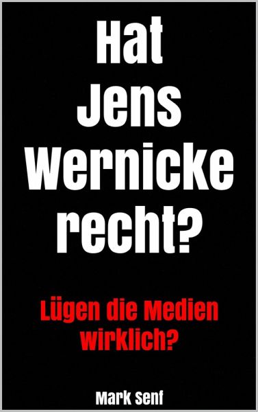 Hat Jens Wernicke recht? (eBook, ePUB)