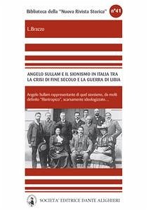 Cover Angelo Sullam e il sionismo in Italia (eBook, ePUB)