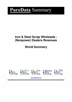 Iron & Steel Scrap Wholesale - (Nonpower) Dealers Revenues World Summary (eBook, ePUB) - DataGroup, Editorial