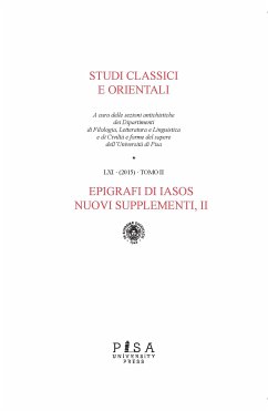 Epigrafi di IASOS (eBook, PDF) - Letta, Cesare