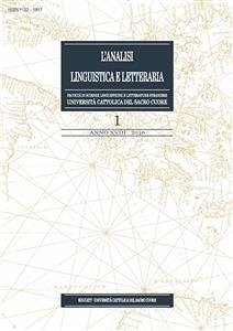 L'Analisi Linguistica e Letteraria 2010-1 (eBook, PDF) - AA.VV.