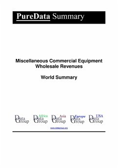 Cover Miscellaneous Commercial Equipment Wholesale Revenues World Summary (eBook, ePUB)