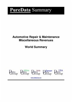 Automotive Repair & Maintenance Miscellaneous Revenues World Summary (eBook, ePUB) - DataGroup, Editorial