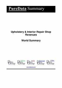 Upholstery & Interior Repair Shop Revenues World Summary (eBook, ePUB) - DataGroup, Editorial