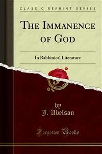 The Immanence of God (eBook, PDF)