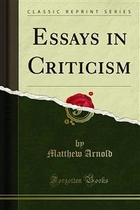 Essays in Criticism (eBook, PDF)